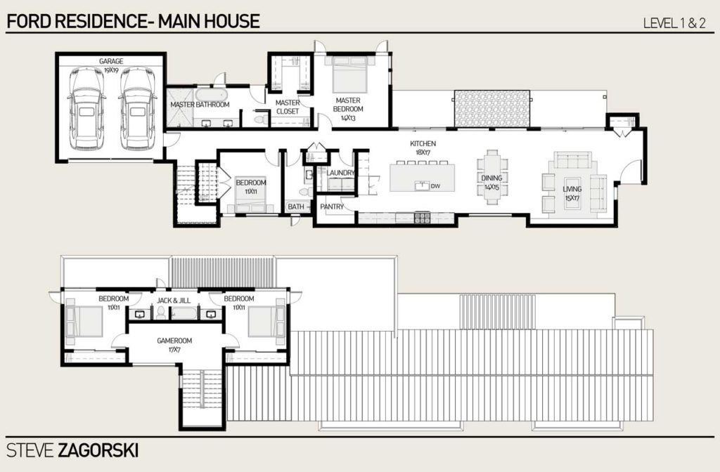 1808 Ford Residence - Floor Plan