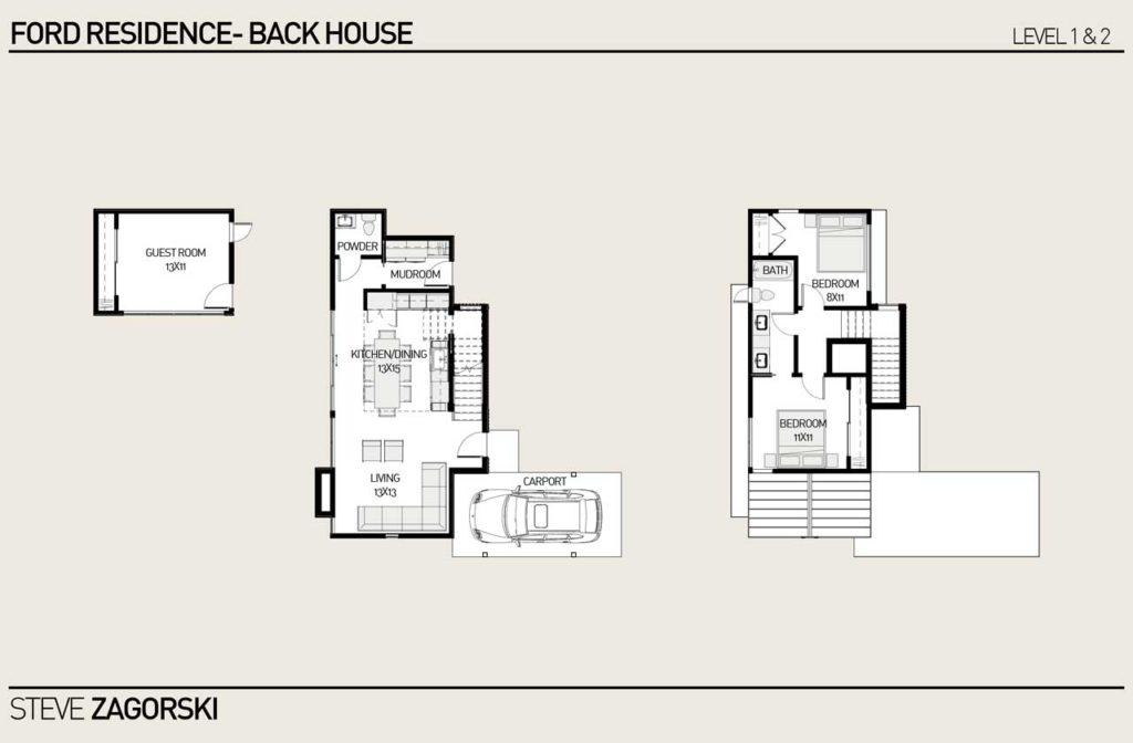 1808 Ford Residence - Floor Plan